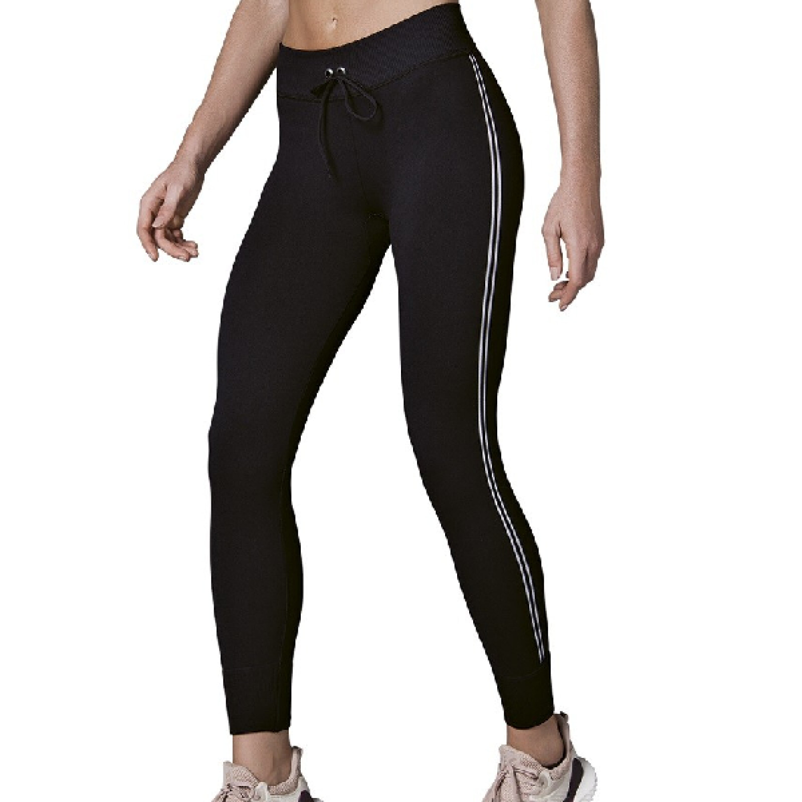 Calça Legging Feminina Adulto Act Seamles Detalhe Listras 71716