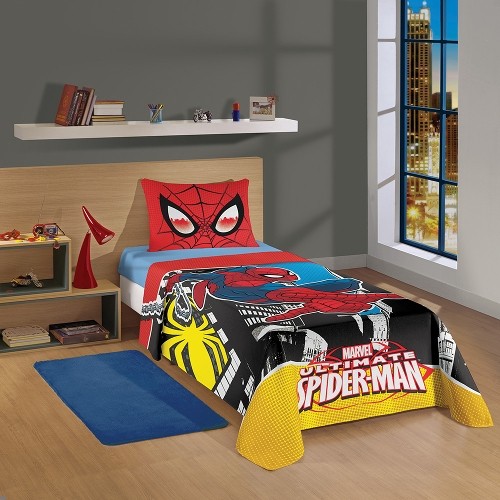 Jogo de Quarto Infantil Homem Aranha